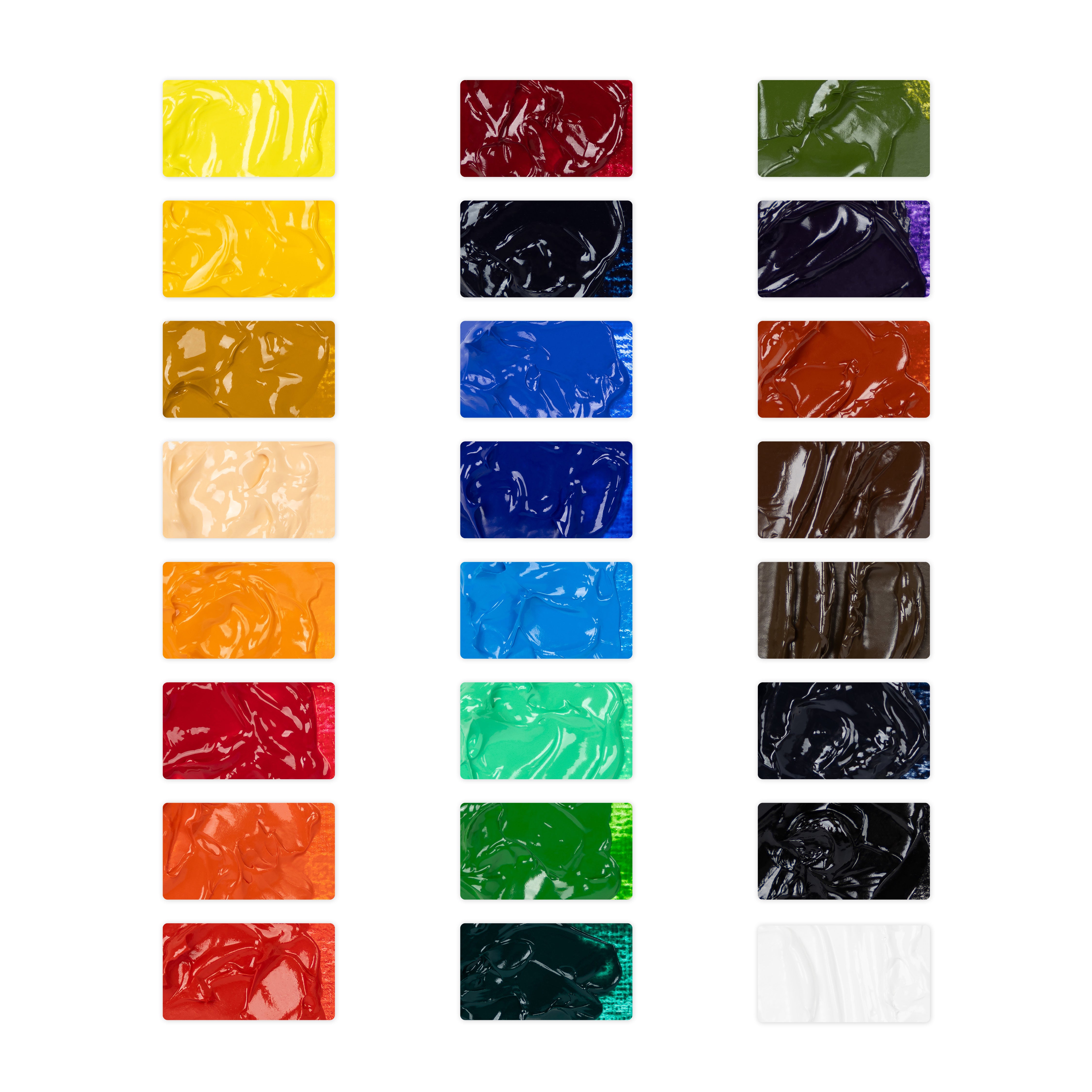 24 Teiliges Ölfarben Set