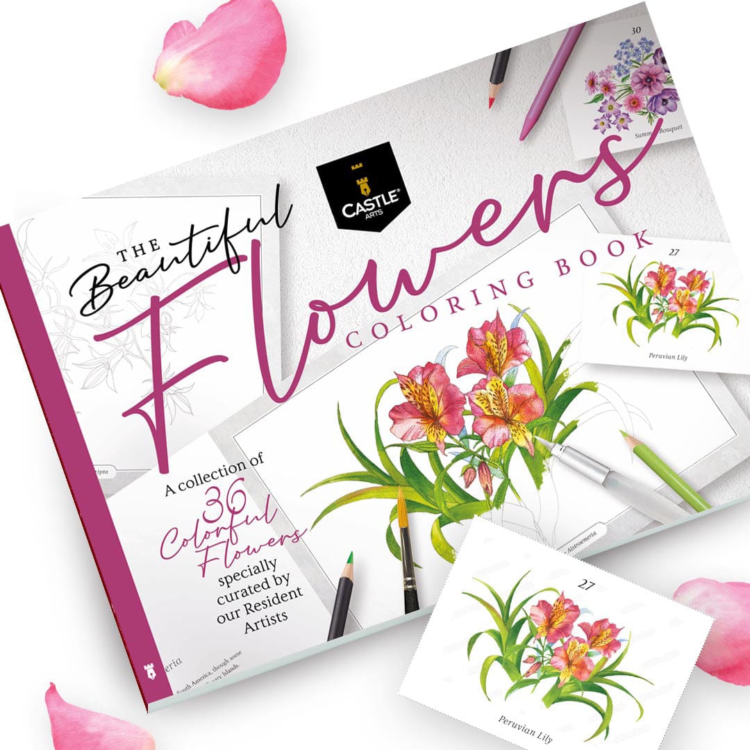 36 Page Beau livre de coloriage de fleurs