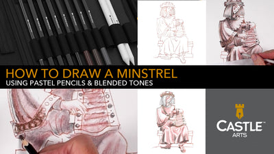 How to Draw with Pastel Pencils | Shading and Blending