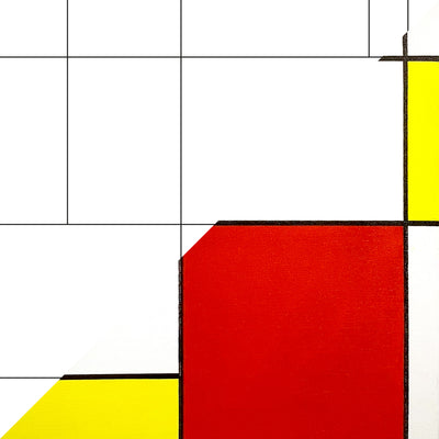 Mondrian-Malerei | Acrylfarben