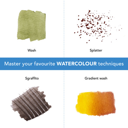 24 Teiliges Aquarellfarben Set